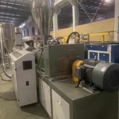 China Hot Cutting 250kg/H PVC Pelletizing Line Automatic Control for sale