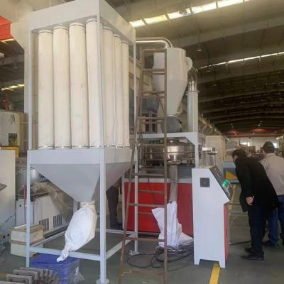 China 120 Meshes PVC Milling Pulverizer Machine Water Cooling High Capacity for sale
