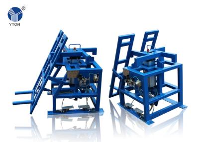 China High Performance Tire Regrooving Equipment Curing Rim Fixing Machine Blue Color for sale
