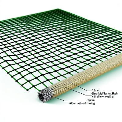 China Alkalibestendige glasvezel insektennet 12 mm × 12 mm Plain Woven Te koop