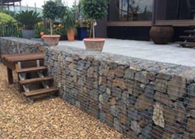 China 10x12cm Gabion Stone Cage for sale