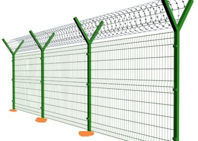 China Clear View BWG 8 358 Anti Climb Security Fence Mesh For Prison for sale