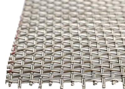 China Corrugated 4.5kg/M2 50x50 Stainless Steel Woven Wire Mesh Curtain Wall Use for sale