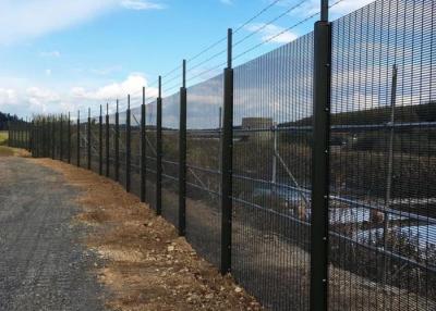 China Powder Coated 358 Mesh Panels , Galvanized Anti Climb Security Fencing for sale