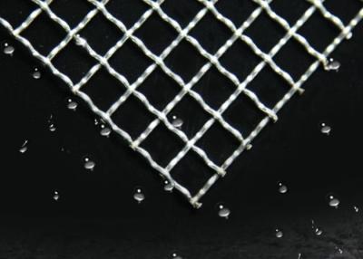 China Crimped AISI202 Perforated Metal Mesh Screen , Woven 2 Inch Wire Mesh for sale