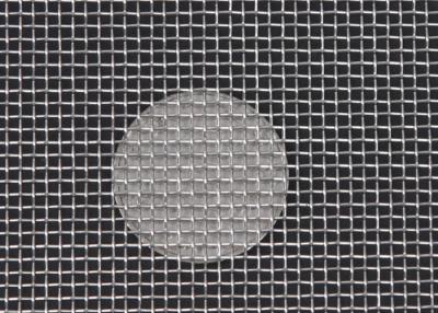 China 6 - 20 Mesh Stainless Steel Screen , Crimped SUS 316 Plain Weave Wire Mesh for sale