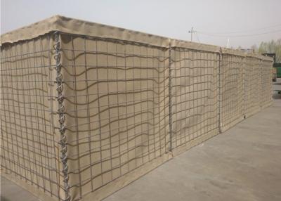 China Welded Gabion Hesco Bastion Barrier System Flood Prevention for sale