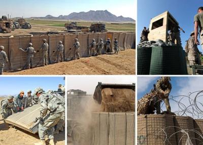 Chine Bastion militaire 3-5mm de Hesco de mur de sable de place pour la sécurité à vendre