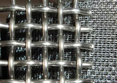 China Vibrating 304 Gi Crimped Wire Mesh 200 Micron Square Woven for sale