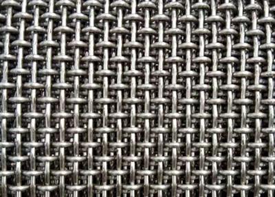 China Hdg Ss316l 50 Micron Stainless Steel Crimped Wire Mesh Round Hole for sale