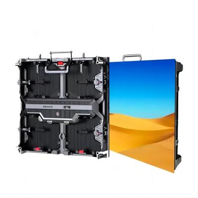 China 500X500mm P4.8 LED Video Wall Panels Outdoor Rental for DJ Booth Background for sale