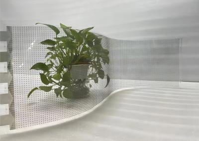 China Película de vidrio pantalla de pared LED transparente ultra delgada y ligera en venta