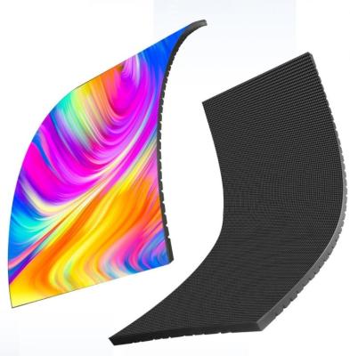 China Soft Curved LED Screen Panel Flexible For Indoor 240X120mm Front Service for sale