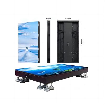 China Scratch resistant Creative LED Display Screen , Dance Floor LED Screen Multipurpose for sale