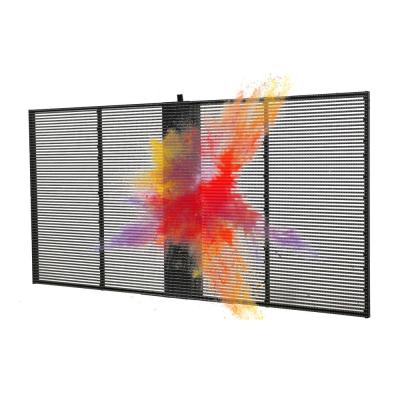China P7.82 transparent LED screen 70 transparency rate P7.82 Transparent LED Video Wall for sale