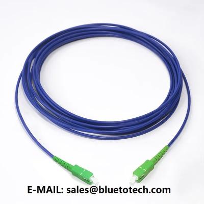 Chine Corde de correction optique blindée de fibre SC/APC au câble optique de correction d'Armroed de fibre de SC/APC 3mm 3.0mm SC/APC au simplex de SC/APC à vendre