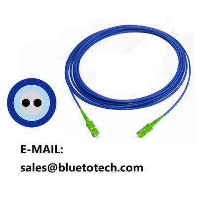 China Polarization Maintaining PM Patch Cord SC/APC to SC/APC 3mm  Armored PM Patch Cord Single Mode Simplex SC/APC connector for sale