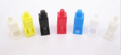 China Tampões de poeira plásticos da fibra ótica 14mm com preto branco amarelo do vermelho azul à venda