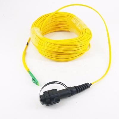China FTTA Huawei Waterproof Custom Fiber Optic Cables PDLC APC To LC APC Single Model Fiber Jumper Cables for sale
