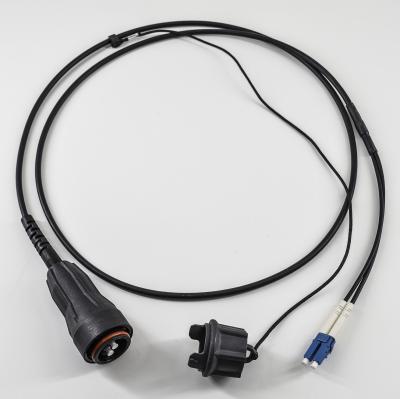 China Cordón de remiendo acorazado del cable de fribra óptica de Fullaxs al cable de fribra óptica del duplex de DLC en venta
