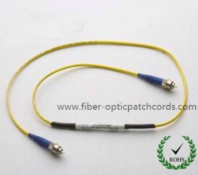 China Inline-Glasfaser-Abschwächer SC LC ST FC-Anschluss Farbe gelb zu verkaufen