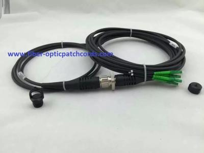 China ODC a LC/APC 4 núcleos de cable de parche de fibra óptica, exterior impermeable a agua de modo único de fibra óptica cable ODC-LC 4fibra en venta