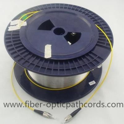 China FO SMF OTDR Fiber Bare kabelhaspel Dummy Single Mode Fiber Cable Spool Te koop