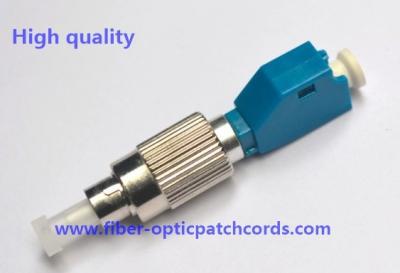 China LC Female To FC Memale Fiber Optic Adapter single mode simplex/ Optical Fiber Adapter SM SX Blue Color for sale