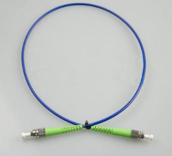 China 20meters 30meters 23dB Armored PM Fiber Optic Patch Cord With FC APC Connectors 3mm Coring Fiber for sale