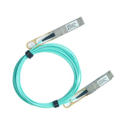 China AOC 56G QSFP+ To QSFP+ AOC Active Optical Cable OM3 100M for sale