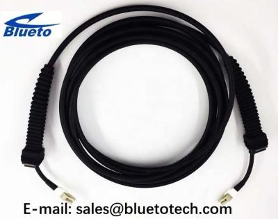 China FTTA Nokia Cable Fiber NSN LC-NSN LC Flexible Boot Outdoor Patch Cord UV UL94-V0 for sale