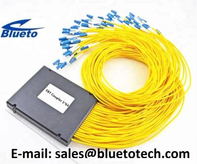 China Low PDL FTTX System Fiber Optic Splitter 1550nm With LC Connector for sale