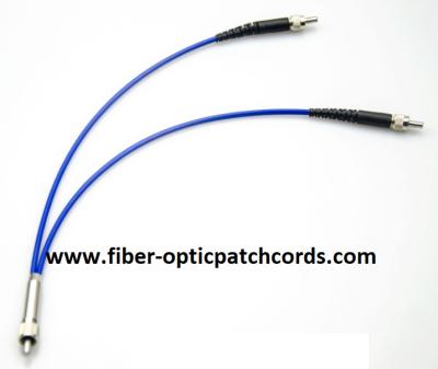 China Quartz Fiber Y Shape 1×2 IR UV Optical Patch Cord SMA905 906 of Spectrometer NA0.22 for sale