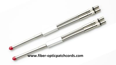 China Y shape 1×2 Stainless Steel Energy Laser Fiber Optic Patch Cables SMA906 1000µm for sale