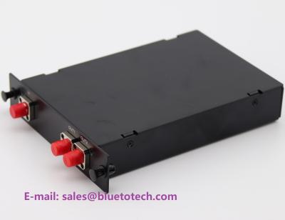 China Plastic 1x2 LGX PLC Single Mode Fiber Splitter 1260nm ISO9001 for sale