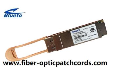 China Finisar FTLC9551SEPM QSFP28 100GBASE-SR4 ONT OUT4 SFP Module 850nm 100M OM4 MMF 4x25/28G MPO12 for sale