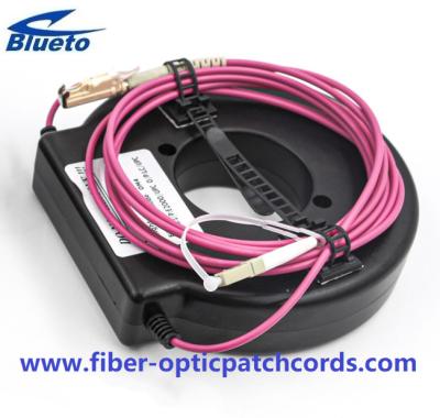 China OTDR Launch Cable Mini Box E2000-LC OM4 Multi Mode Test Cable Optical Fiber Dummy Fiber for sale
