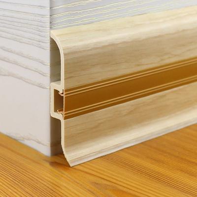 China Good Price Modern Skirting PVC WPC Skirting SPC Skirting Flooring Accessories For Decoration for sale