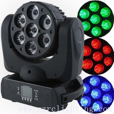 China DMX512 15CH RGBW LED Moving Head Light Cree LED Beam Lights For Church Stage Lighting for sale