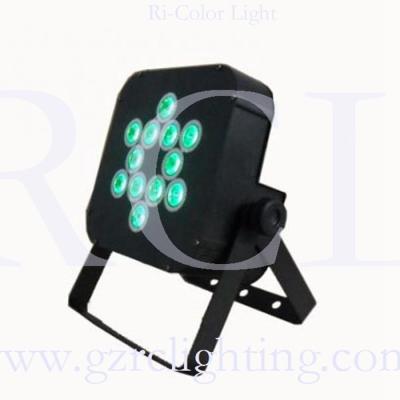 China 12pcs 10W RGB 3in1 LED Slim square Par Light for Wedding / Event Stage Lighting for sale