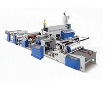 China Max. Rewinding Diameter 1000mm Paper PE Coating Machine with 50m/min Coating Speed for sale