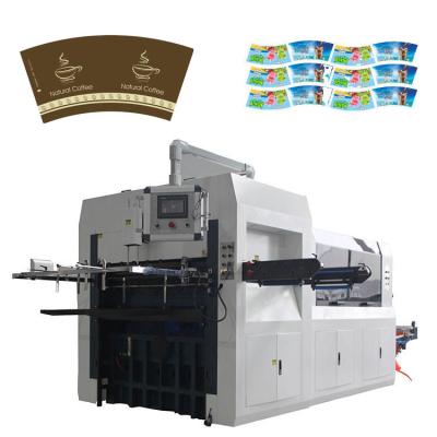 China Punzonadora de papel automática del ODM de la máquina de la taza de papel de sobres de 950M M que corta con tintas en venta