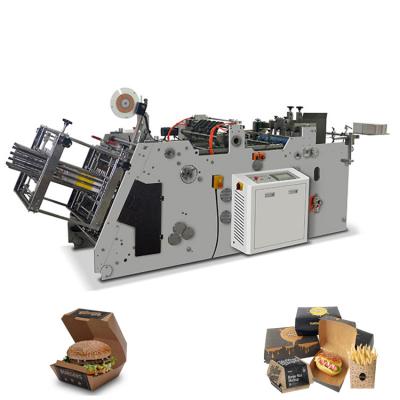 China máquina do recipiente de papel do Hamburger 200-600g/M2 de baixo nível de ruído à venda