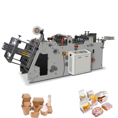 China 200-600gsm Paper Lunch Box Machine 5.5Kw Disposable Food Container Machine for sale