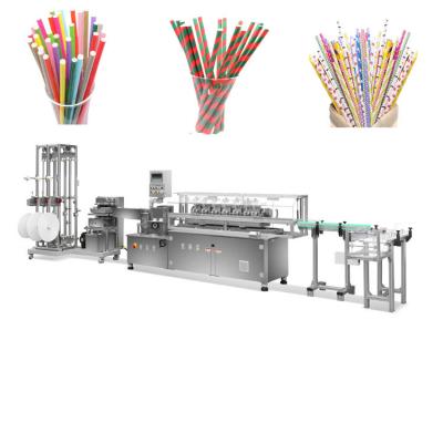 China CE Automatic Stable Flexible Paper Straw Machines With Pneumatic Blades for sale