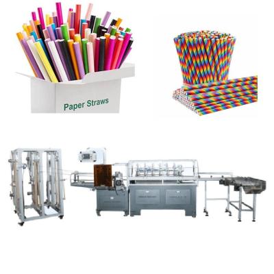 China Custom Disposable 70-1050mm Paper Straw Machines 35-50 M/Min for sale