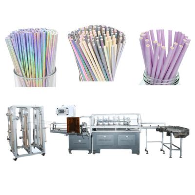 China 0.3-2mm Thick Beverage Drinking Straw Making Machine To Make Paper Straws for sale