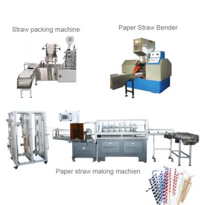 China 60gsm 120gsm Spiral Wound Flexible Paper Straw Machines For Drinking for sale