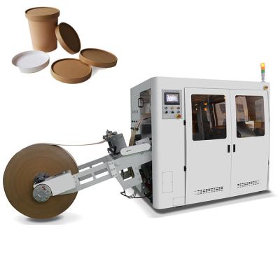 中国 コーヒー カップのための高性能のPEの塗被紙のコップのふた機械 販売のため