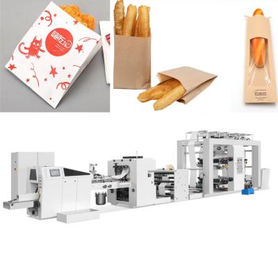 China 180pcs/Min Automatic Paper Bag Manufacturing Machine 35-80g/M2 Paper Bag Maker for sale